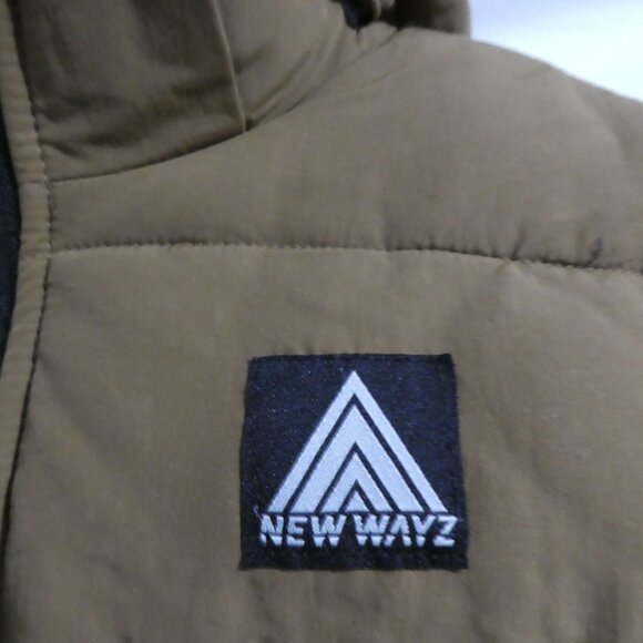 H&M NEW WAYZ | 11-12 years US 14 | Black and Brown Hooded Puffer Jacket - Picture 10 of 16